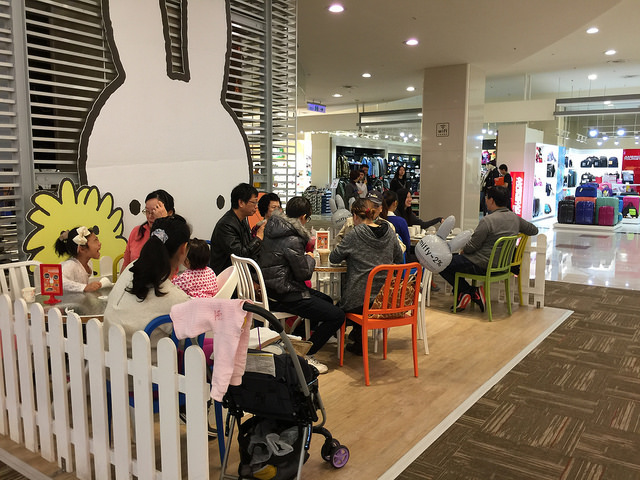 板橋環球購物中心,米飛兔咖啡,米飛兔餐廳,米飛兔,miffy x 2% cafe