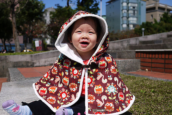[育兒好物]Kindrspel韓國時尚寶寶第一品牌-魔法小斗篷+遮陽童話花帽