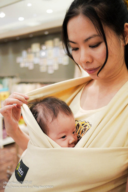 [兒物體驗]boba包裹式揹巾～最適合新生兒