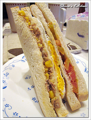 早餐新玩意-鮪魚三明治