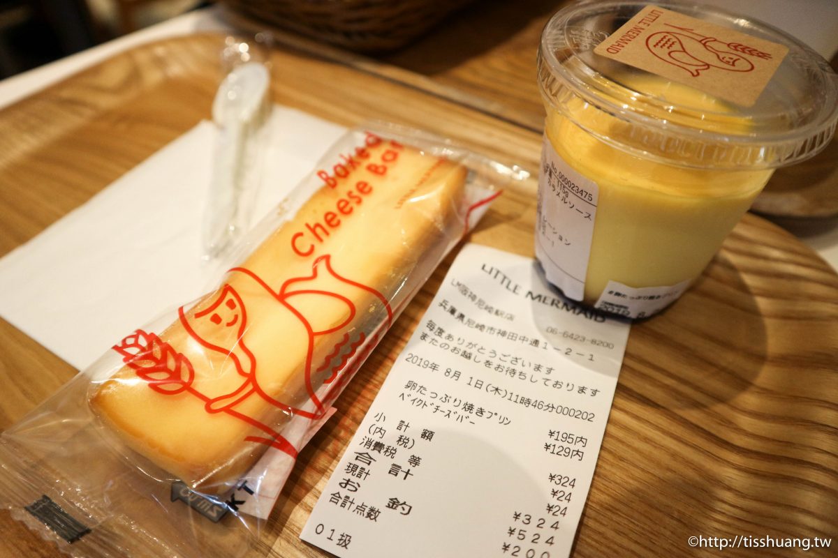 阪神電鐵一日卷｜尼崎店美食LITTLE MERMAID｜日本的超人氣麵包小美人魚麵包坊
