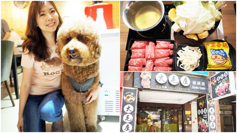 大毛屋涮涮鍋，台北寵物餐廳，有狗的餐廳
