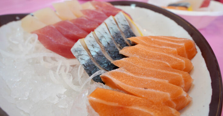 【墾丁海鮮餐廳】後壁湖海產店推薦，上安活海鮮生魚片40片只要200