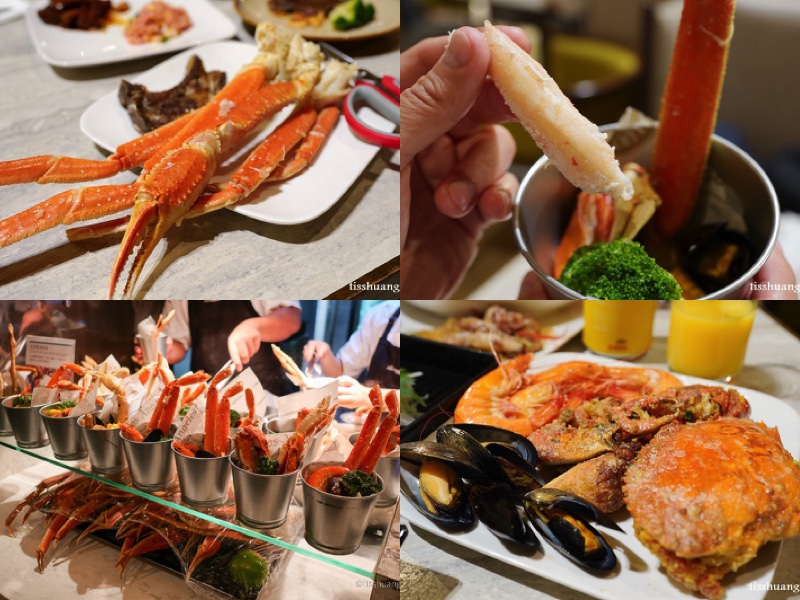 【喜來登十二廚餐廳】台北吃到飽餐廳推薦，給你滿滿的澎湖海鮮