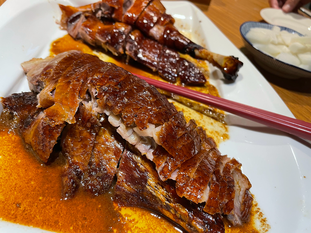 【焱月燒鵝】台中必吃美食，十大好鵝第二名，媲美香港燒鵝