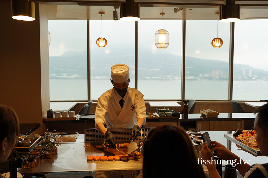 【台北景觀餐廳推薦】明水然・樂，全台最美的日式無菜單鐵板燒